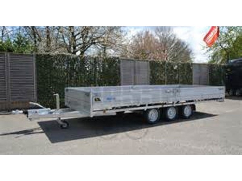 3-asser aanhanger 3500KG 6M