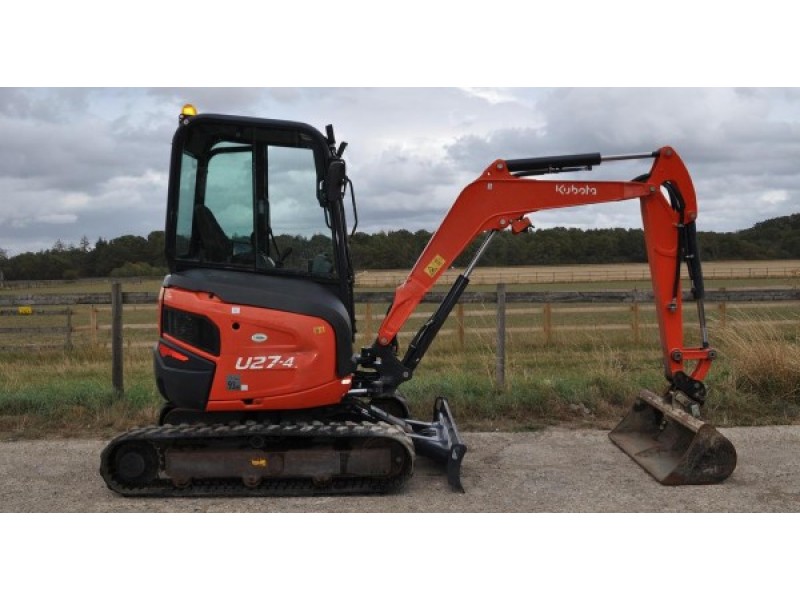 Kubota U27-4 Minigraver 2700KG