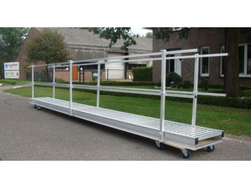 Aluminium loopbrug 4.0M