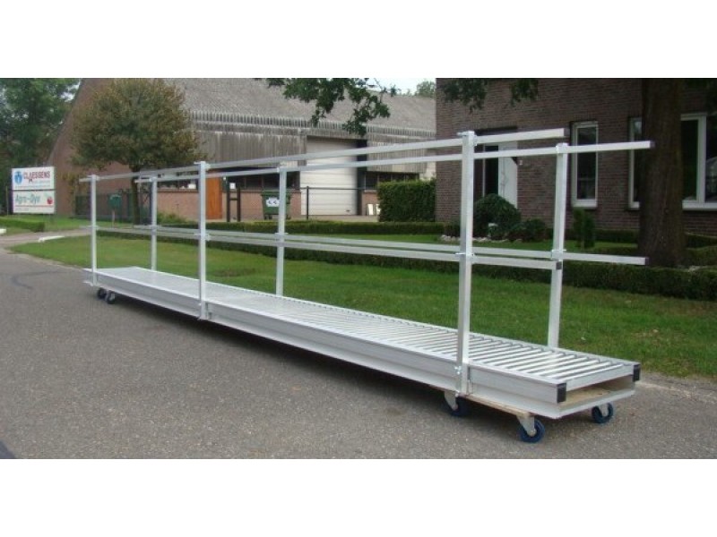 Aluminium loopbrug 5.1M