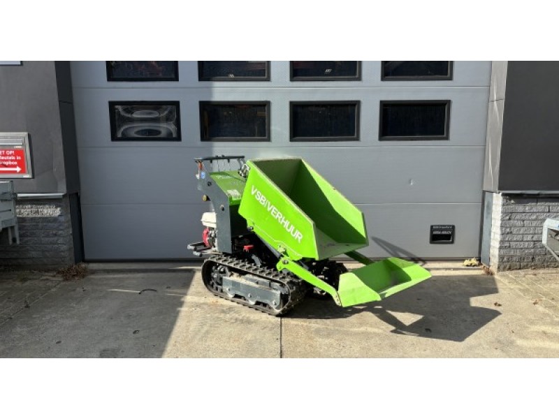 Rupsdumper zelflader 0,3 ton Benzine