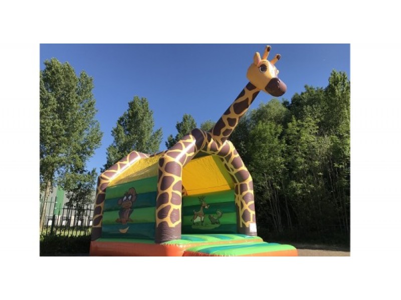Springkussen Standaard Giraffe 