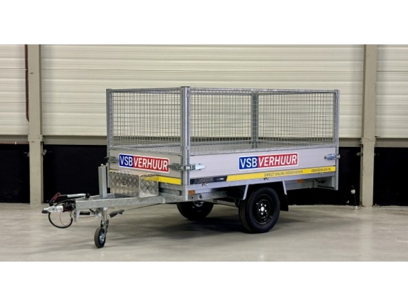 Enkelasser met loofrekken 1350KG