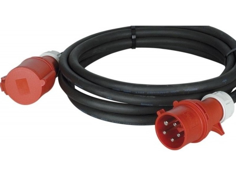 Verlengkabel 10M 380V 16A