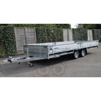 Dubbelas aanhanger 3000KG 4M