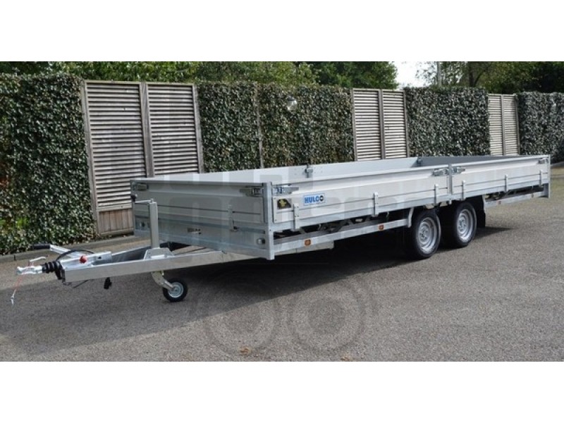 Dubbelas aanhanger 3000KG 4M