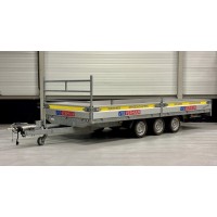 3-asser aanhanger 3500KG 5M