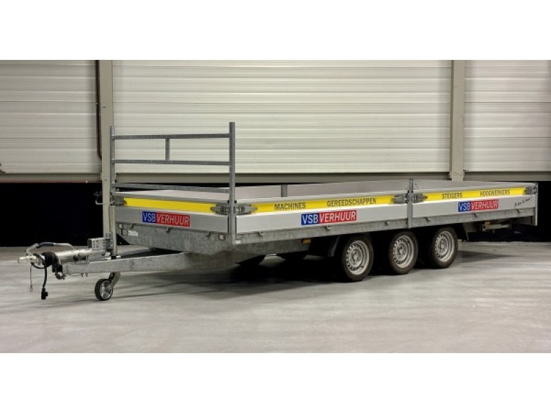 3-asser aanhanger 3500KG 5M