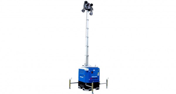 Stationaire lichtmast | Telescopisch | 9M | Diesel 