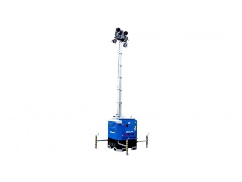 Stationaire lichtmast | Telescopisch | 9M | Diesel 