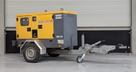 Atlas Copco QAS20 mobiele aggregaat 20KVA 