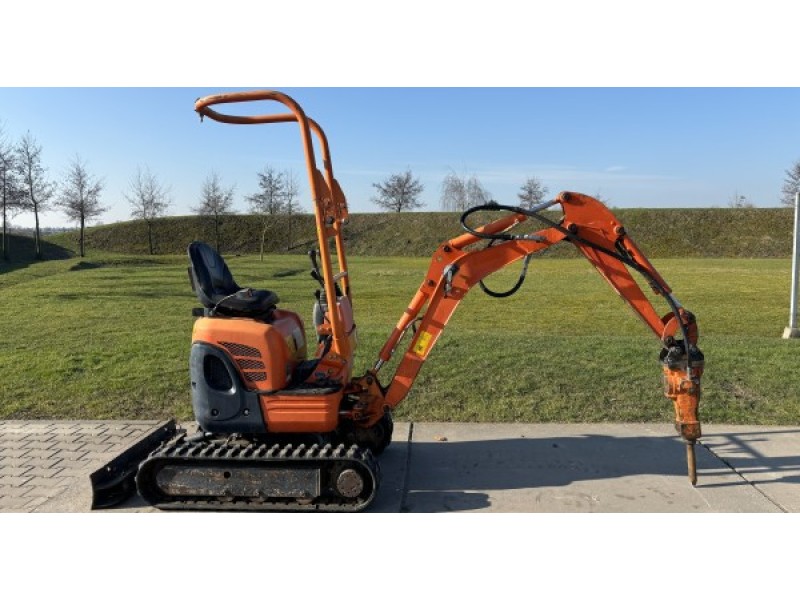 Kubota U10-3 Minigraver 1000KG met sloophamer