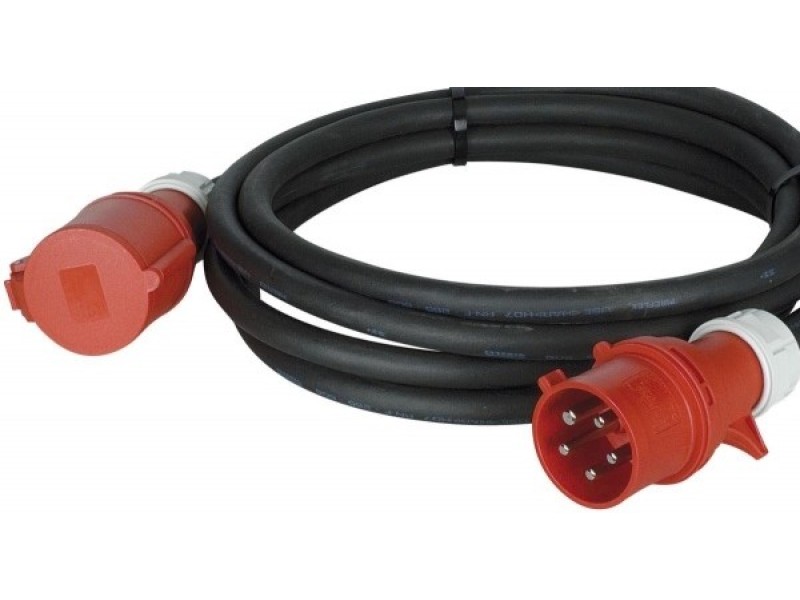 Verlengkabel 25M 380V 125A