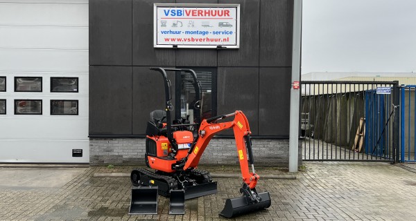 Kubota U10-3 Minigraver 1000KG