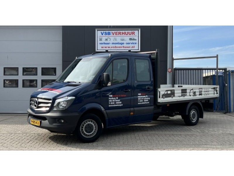 MB Sprinter Openlaadbak Dubbele Cabine