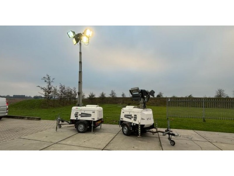 Mobiele lichtmast | Telescopisch | 8M | Diesel