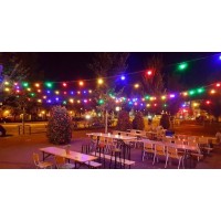 Prikkabel | LED | gekleurd | 25M