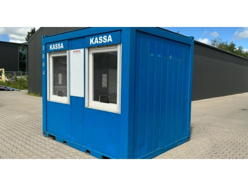 Kassaunit 10FT met 2 ramen