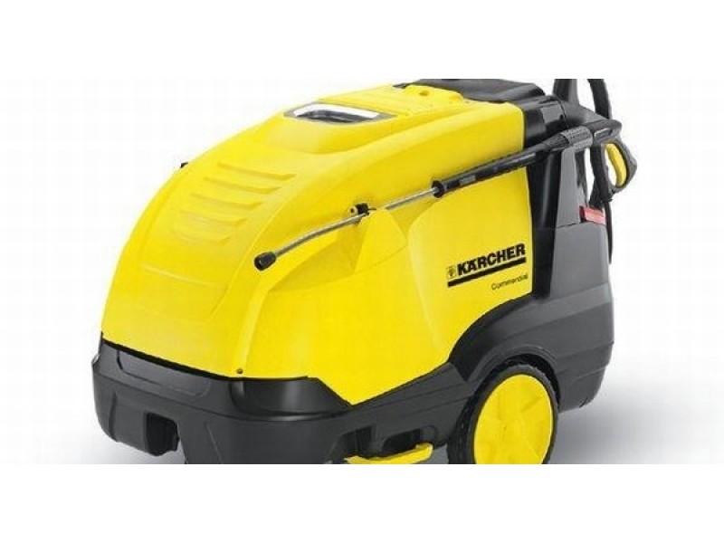 Hogedrukspuit met terrasreiniger warm 380V 180BAR
