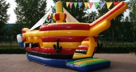 Springkussen Piratenschip