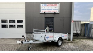 Enkelasser aanhangwagens
